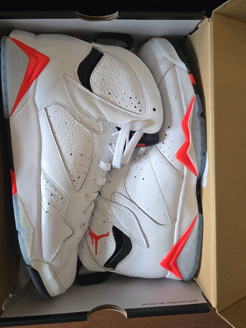 Jordan 7 Retro 'White Infrared'
